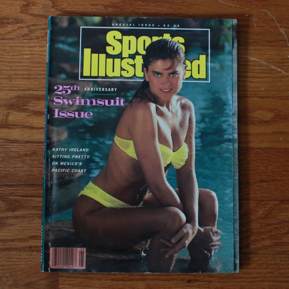 Vintage Sports Illustrated 25th Anniversary Swimsuit Issue Magazine